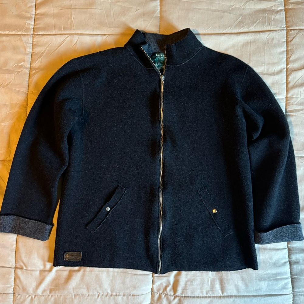 Ralph Lauren Petite/S Black Jacket
